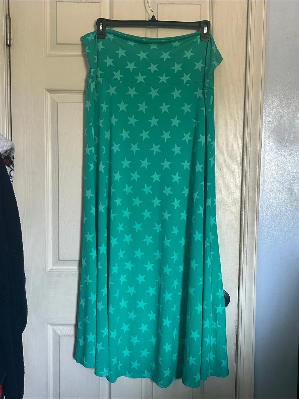 Lularoe size 3XL stars print maxi skirt